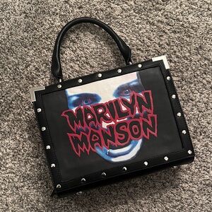 Killstar Black and Red Crossbody Bag